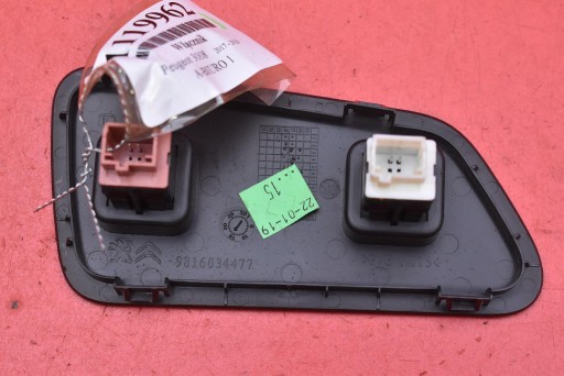 switch button of the opening bonnet 9816034477 PEUGEOT 3008 2 II 16-20
