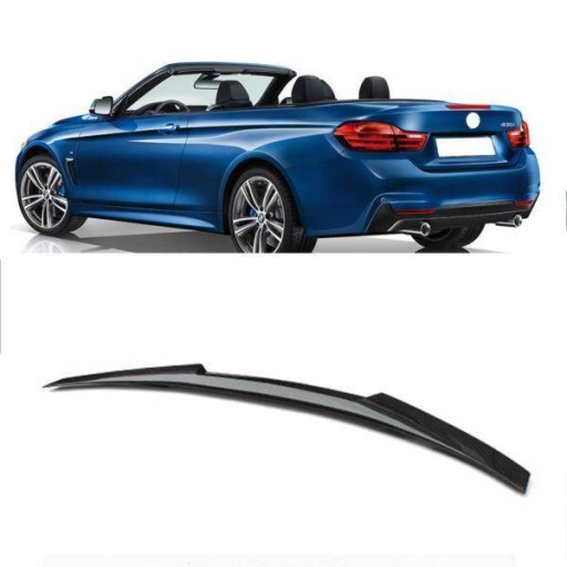 MM-D1245562 - Спойлер BMW F33 кабріолет LOOK M4 глянсовий чорний