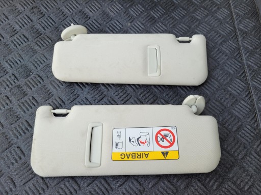cover PRZECIWSLONECZNA left right visors KOMPLET LEXUS ES VII 7 300 H