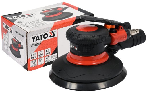 ПНЕВМАТИЧЕСКИЙ ЭКСЦЕНТРИКОВЫЙ ШЛИФОВАЛЬНЫЙ СТАНОК YATO YT-09739