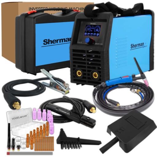 Комплект Sherman DIGIARC 160 LCD MMA TIG LIFT