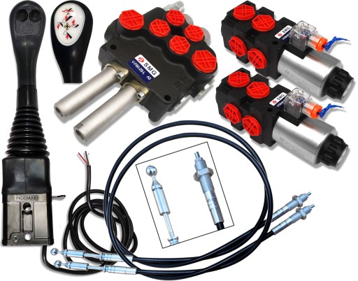 8515.2P.2X1,5M51 - 4SEK80L ДІЛЬНИК ДЖОЙСТИК ДІЛЬНИК ПОВОРОТ ЗАСУВКА