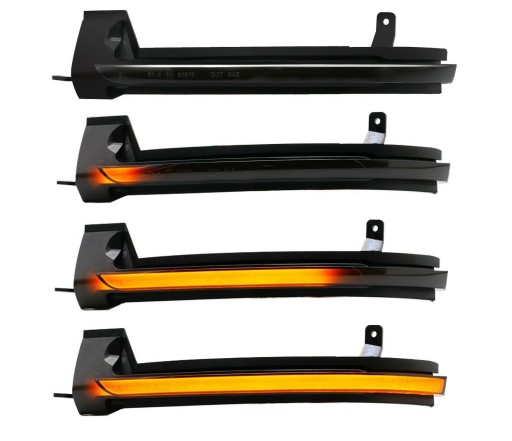 2010-2018 - Динамические поворотники зеркал VW Touareg 7P