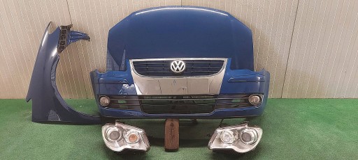 bumper front complete VW TOURAN LIFT 07-10 washers LAK: LL5M