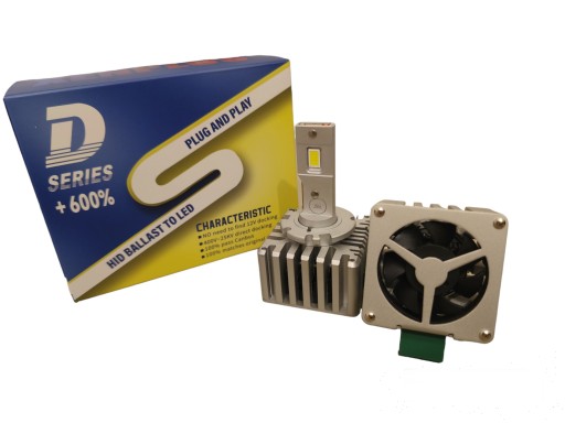 2x нитки D3S LED xenon 6500K canbus 35W D-series XENPLUS 30x CSP діод