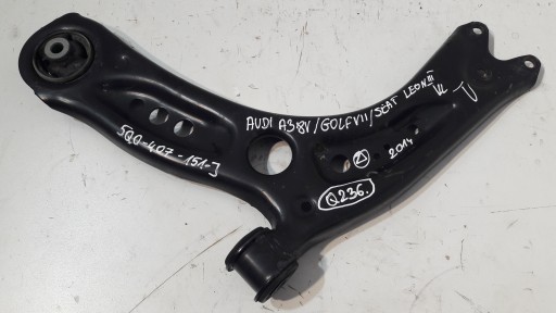 VW GOLF VII AUDI A3 2014 arm left front 5Q0407151J