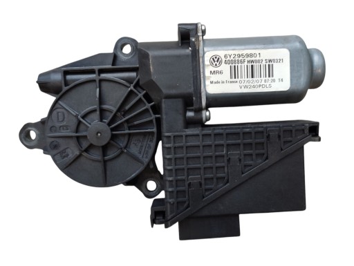 Электродвигатель переднего правого стекла volkswagen t5 polo 9n 6y2959801