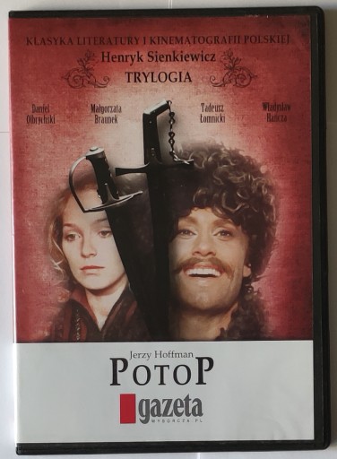 2 DVD Potop 2DVD reż. Hoffman Henryk Sienkiewicz Trylogia