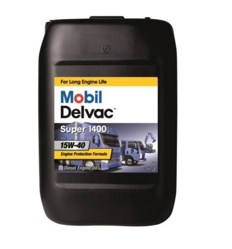 Mobil Delvac Super 1400E 15W40 20л дизельное масло