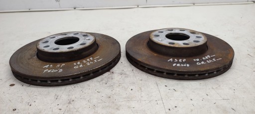 Disques Frein Avant Audi A3 8P 1,6 MPI
