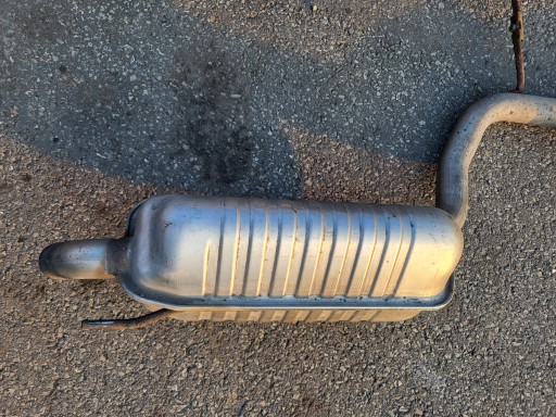 TLUMIK KONCOWY right left running board pipe exhaust MERCEDES S W220 320 CDI OE
