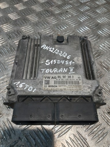 Centralina computer Motore VW TOURAN II 1.6 TDI BOSCH 04L907309P
