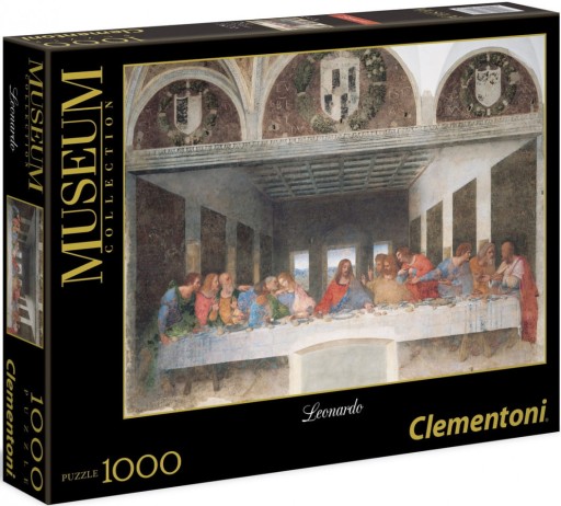 Puzzle Múzeum 1000 dielikov. Leonardo da Vinci, Posledná večera