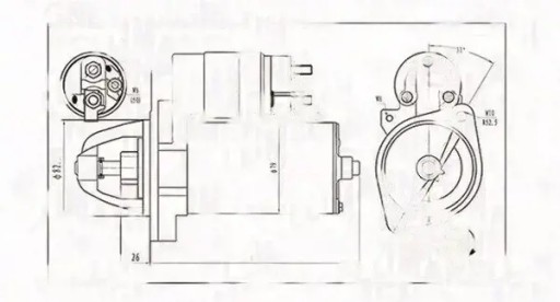 Стартер 063721202010 магнети марелли мерседес