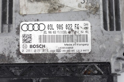 Computer Bedienteil DES MOTORS AUDI A3 8P A6 C6 2.0 TDI 03L906022FG