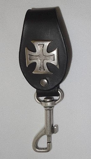 Петля для ремня из натуральной кожи с украшениями