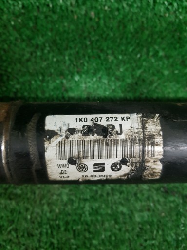 semi-axis semi-axis right front VOLKSWAGEN GOLF 5 plus 1K0407272KP