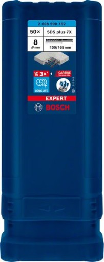 Сверла ударные BOSCH EXPERT SDS plus-7X 8x100x165 50шт.