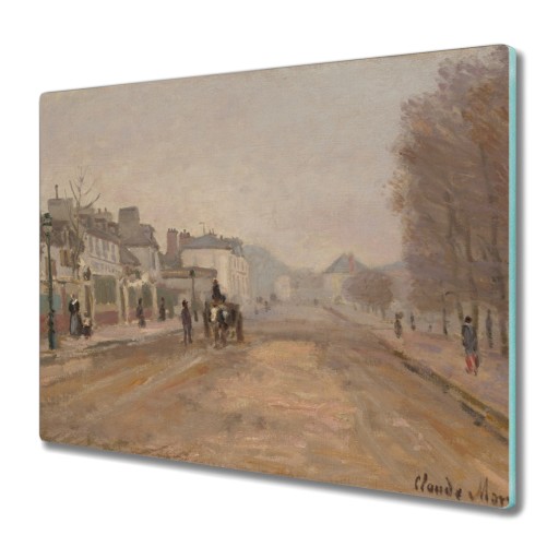 Doska 60x52 Bulvár v argenteuil Monet na krájanie