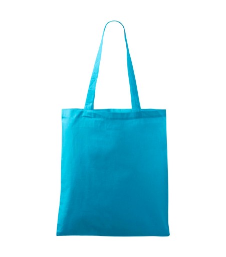 Látková taška | Na nákupy | Shopper | 42 x 38 cm | Tyrkysová