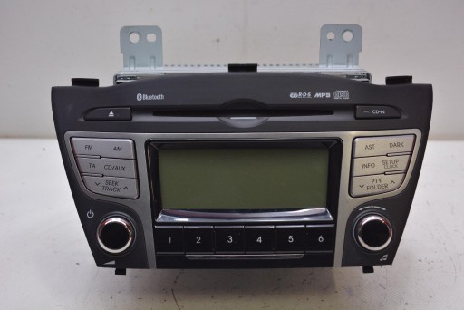 RADIO radio CD MP3 AUX RDS 96160-2Y730TAP HYUNDAI IX35 1 und 09-13