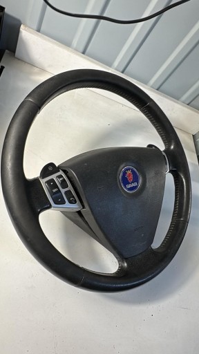 volante SAAB 93 9-3 II 03-06 Przedlift z airbag multifunkcja DEVIO LUCI DEVIO