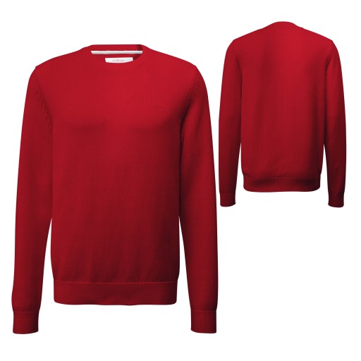 Pánsky sveter s.Oliver červený - 3XL