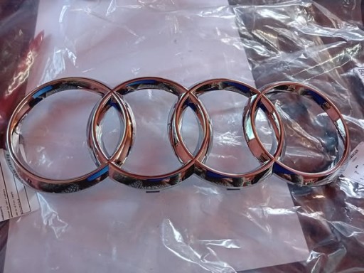 4H0853605 - AUDI A6 C7 4G0 ЭМБЛЕМА ЛОГОТИП ЗНАЧОК Решетка радиатора МАКЕТ ОРИГИНАЛ