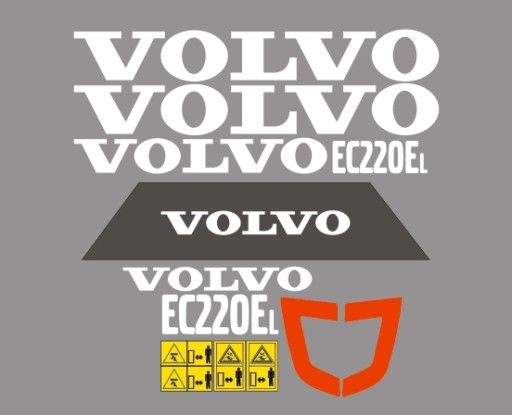 Наклейки VOLVO EC220EL