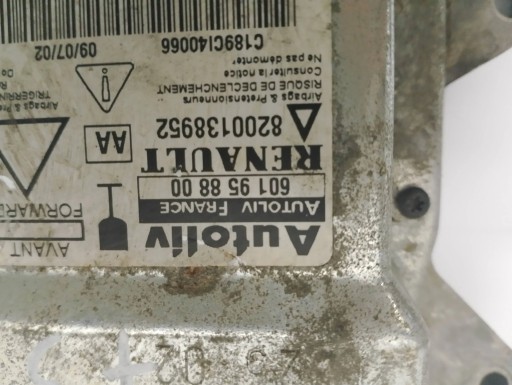 module SENSOR airbag RENAULT LAGUNA 2 II 601958800