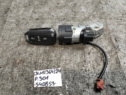 ignition + key PEUGEOT 301 OD 2012r E1105995