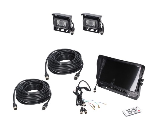 22242272-2 - Комплект для наблюдения за автомобилем с экраном HD 10 дюймов и двумя камерами