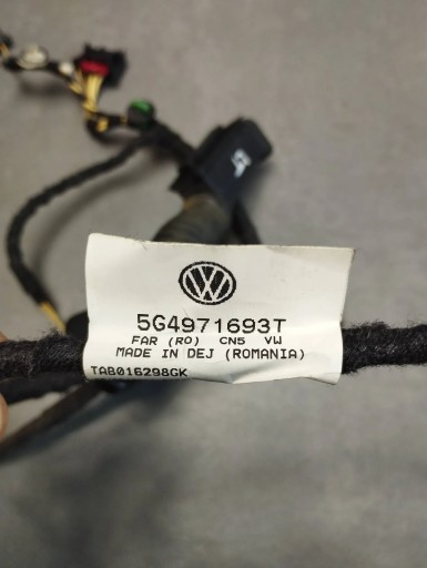 Volkswagen Golf VII 7 bundle door left rear part 5G4971693T