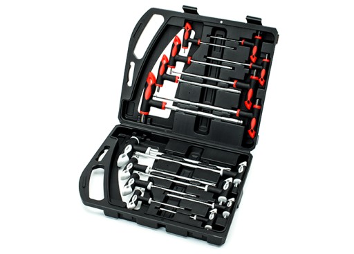 НАБОР IMBUS TORX С РУЧКОЙ 16 ШТ. ЧЕМОДАН ГРОСЛИ