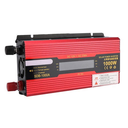 ІНВЕРТОР ГЕНЕРАТОР 1000W 12V 220V СТРУМ