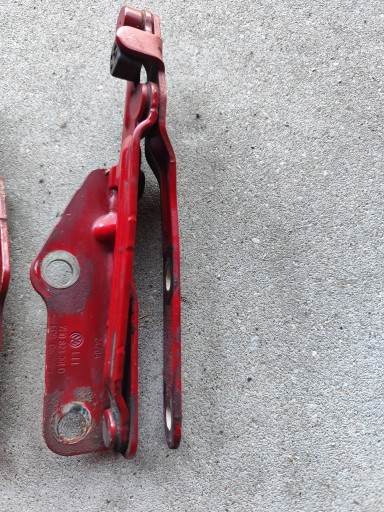 Charnières capot VW T5 Rouge