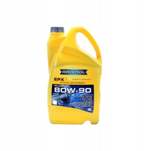 Трансмісійне масло RAVENOL RAV EPX 80W90 GL-5 4л