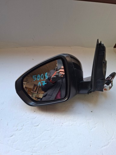 mirror left PEUGEOT 3008 II 17 PIN E20415163