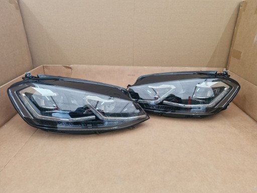 lights VW GOLF VII LIFT Full Led R black, left right