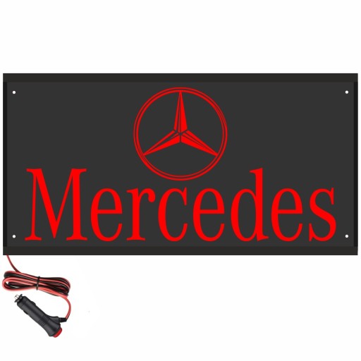 Доска 60x30 сзади-Mercedes-12V над кроватью