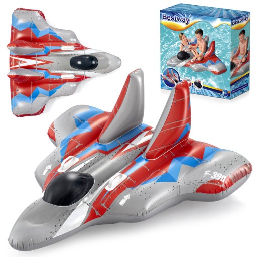 Поплавок Bestway 41443 для басейну та пляжу з різнокольоровим малюнком ПВХ