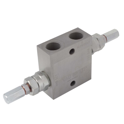VAUBP1/2 - Поперечный переливной клапан 175 бар