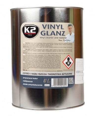K2 Vinyl GLANZ 5L чорнильниця для гумових пластиків шин