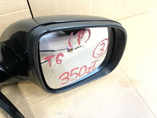 VW TRANSPORTER T6 CARAVELLE MULTIVAN 16- mirror right ZEW. black, new