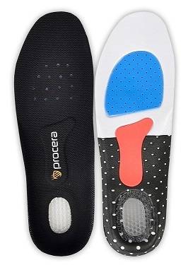 Устілки Procera INSPORT 42-43 р. 43 п'яткові шпори чорні