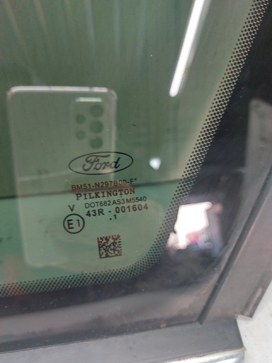 window bodywork right rear part FORD FOCUS III KOMBI