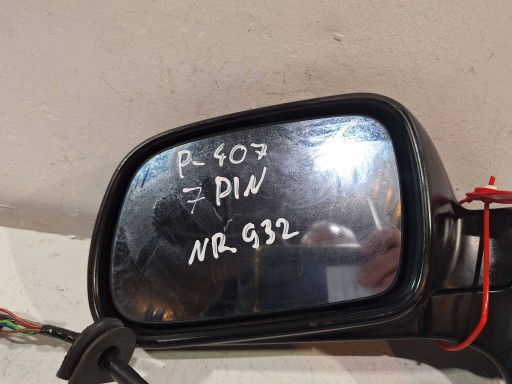 mirror exterior left PEUGEOT 407 7 PIN 04