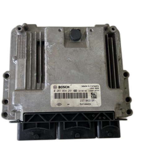 RENAULT CAPTUR K9K628 1.5 0281034291 237106319R 237100825S Computer ECU