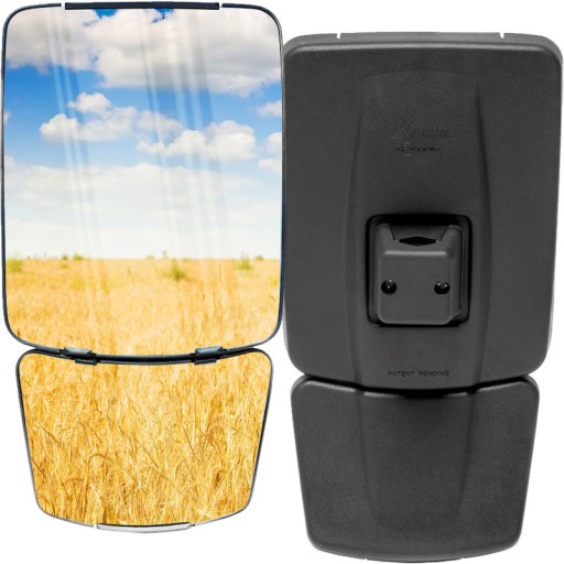 LP0435MP.27 - ДЗЕРКАЛЬНА ПОДВІЙНА NEW HOLLAND JOHN DEERE 223х435 ММ УНІВЕРСАЛЬНА