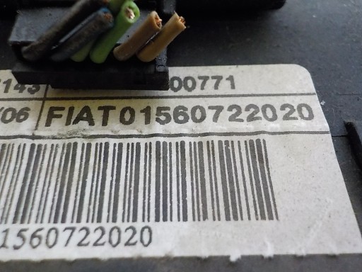 ALFA ROMEO 159 KOMBI steering wheel levers and controls 01560722020